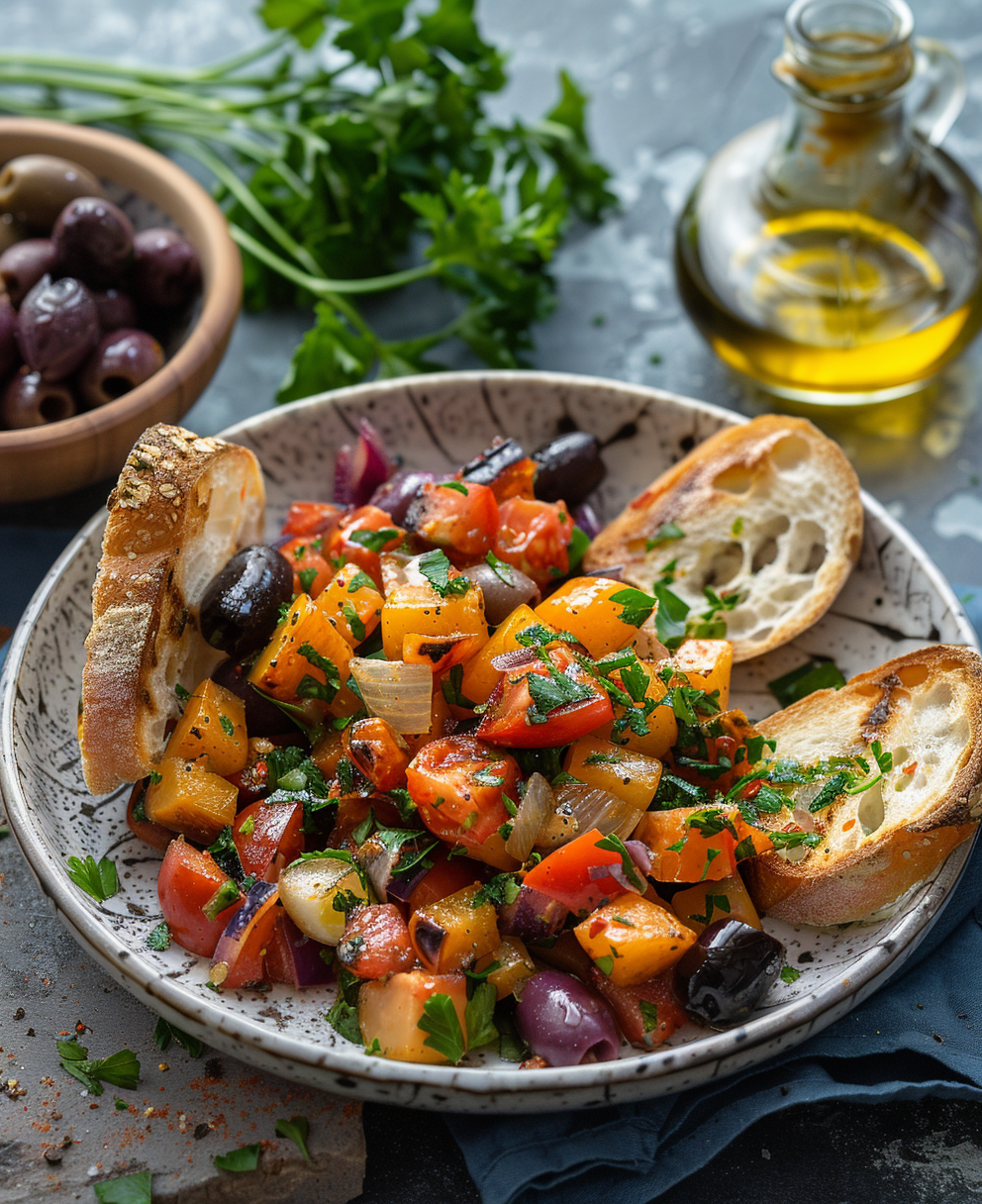 revuelto de verduras