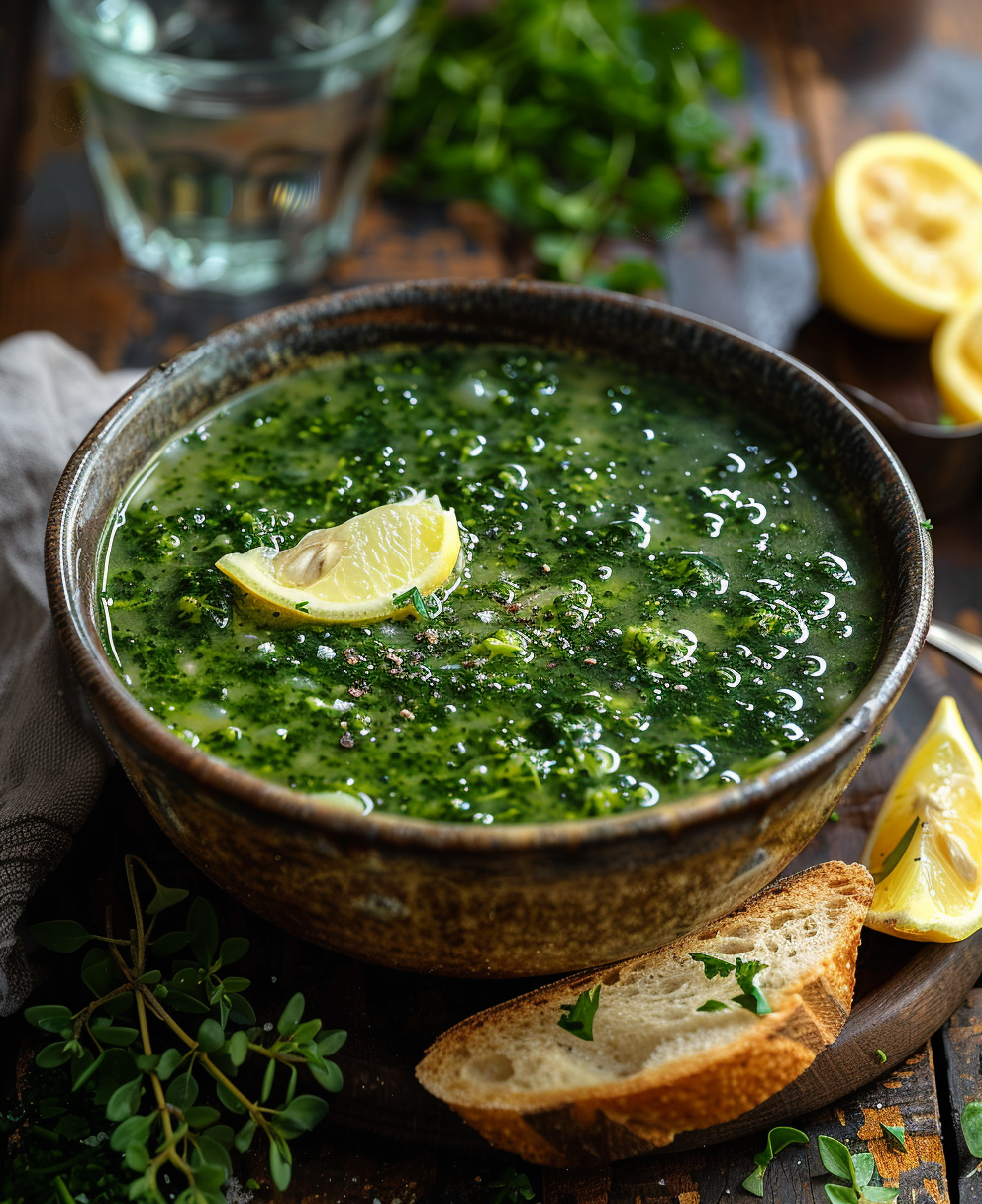 sopa de brocoli