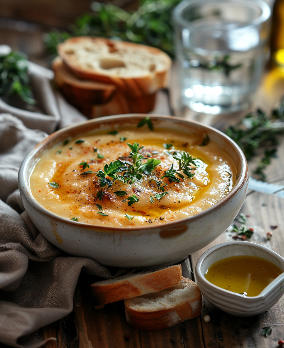 sopa de calabacin