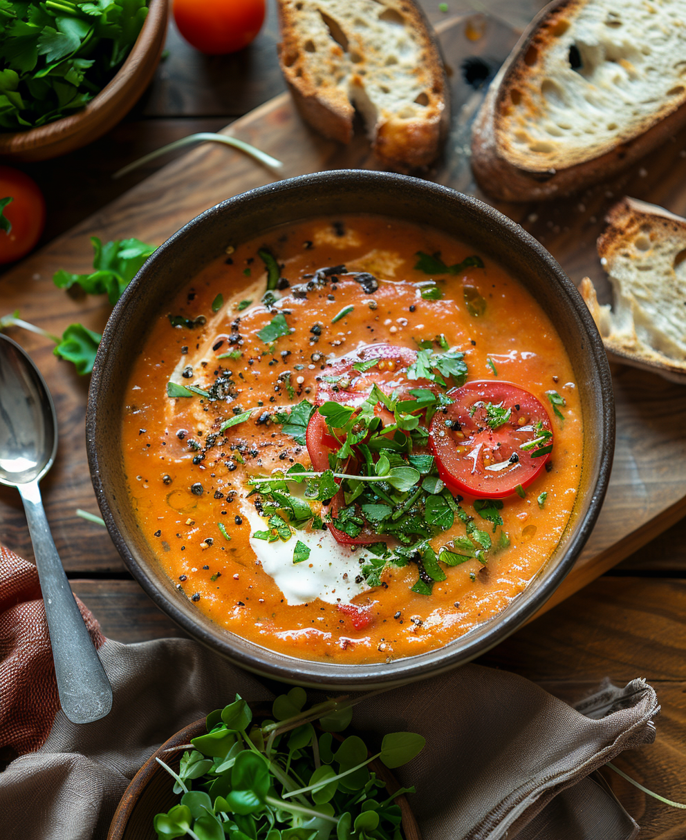 sopa jardinera
