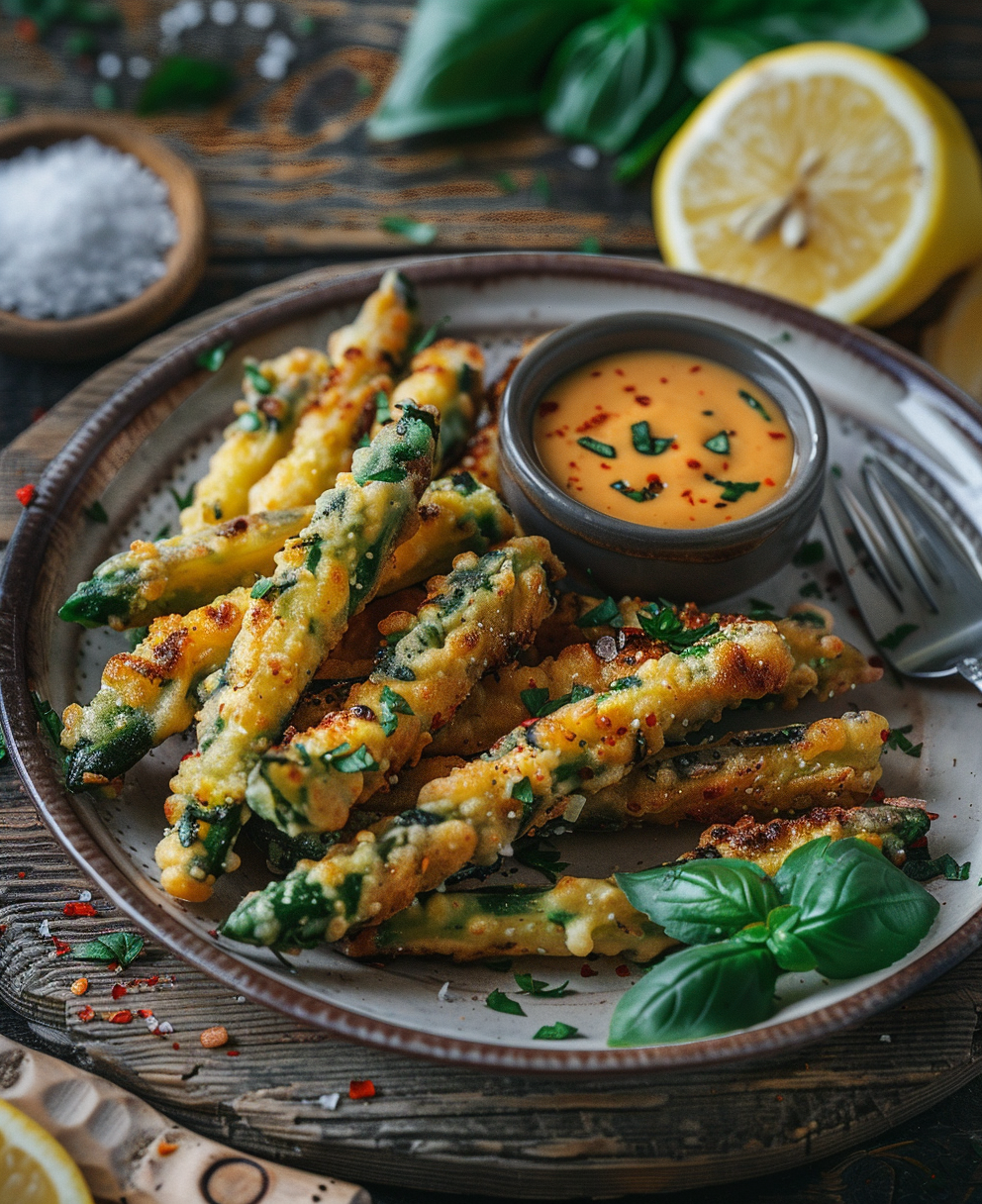 verduras tempurizadas