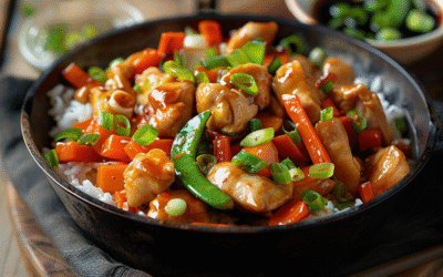 Verduras Wok con Pollo: Receta Fácil y Deliciosa
