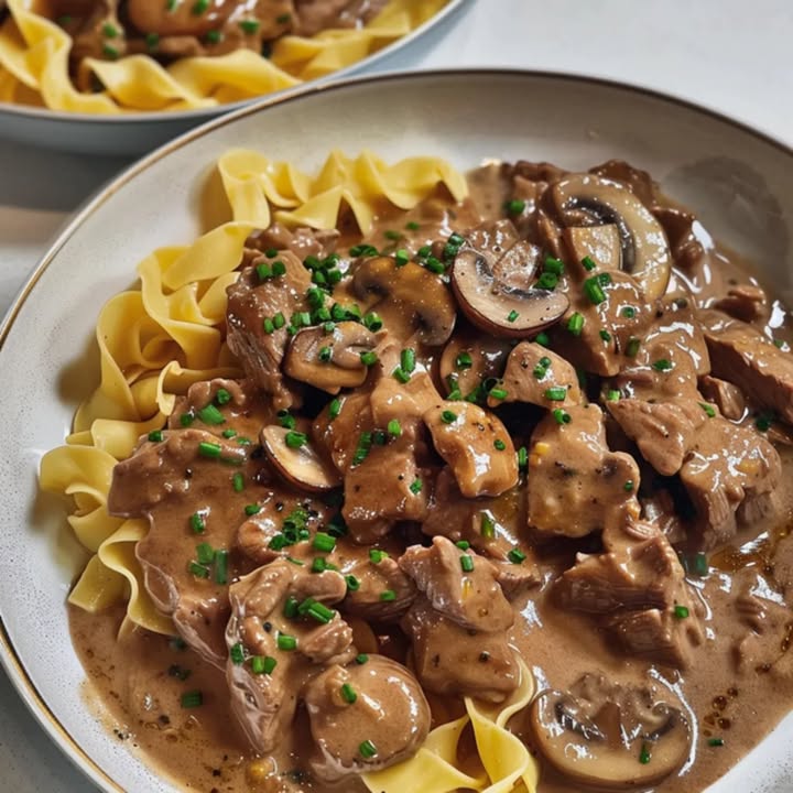 Boeuf Stroganov Cremoso