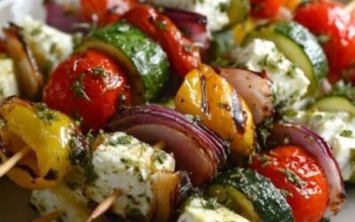 Brochetas Vegetales Sabrosas: La Mejor Receta Fácil y Rápida