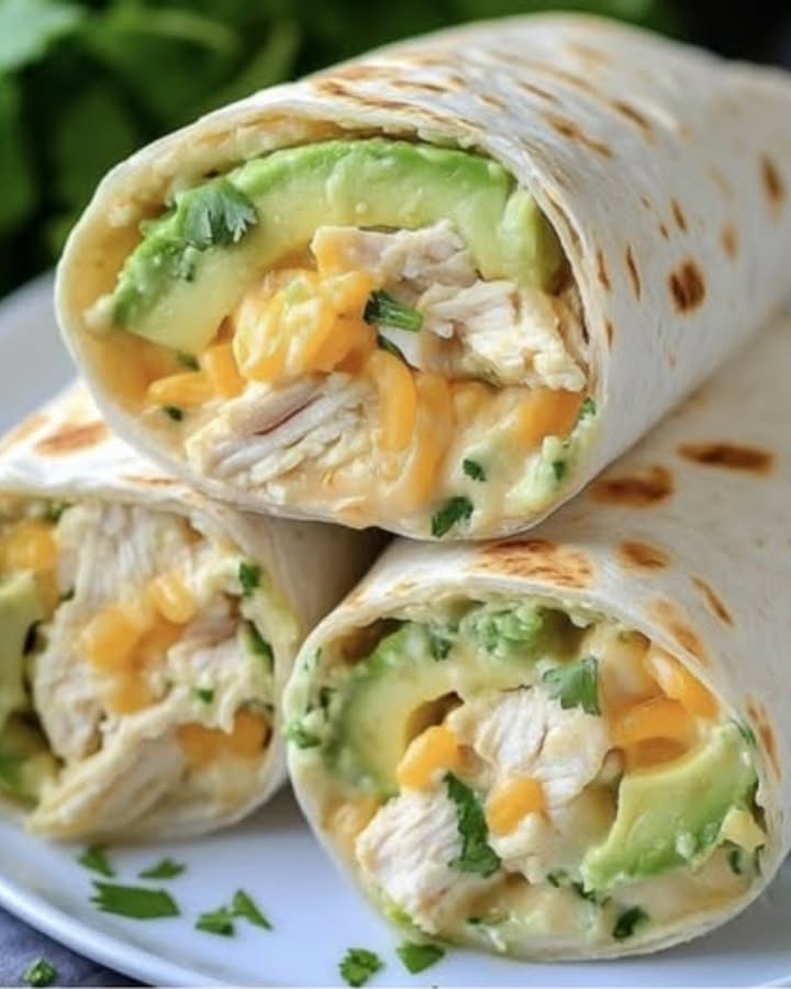 Burritos Pollo Crema