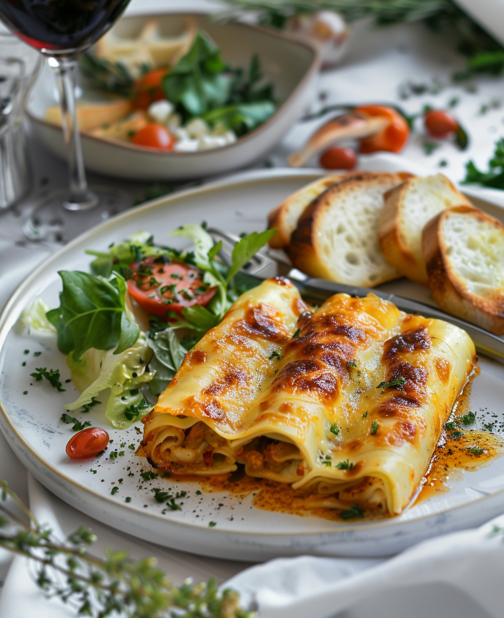 Canelones de Atún