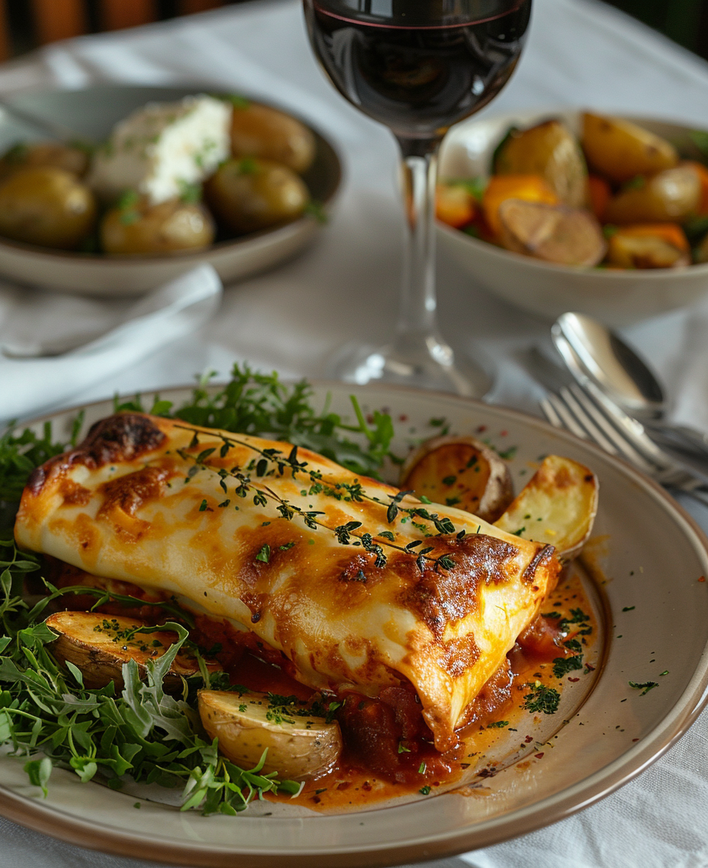 Canelones de Carne