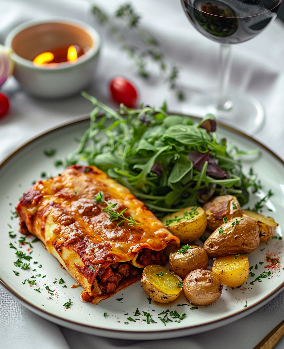 Canelones de Carne