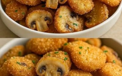 Champiñones Crujientes Empanizados: Receta Fácil y Deliciosa
