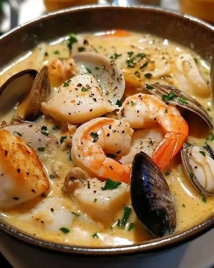 Chaudrée Mariscos Cremosa: La Mejor Receta Fácil y Deliciosa