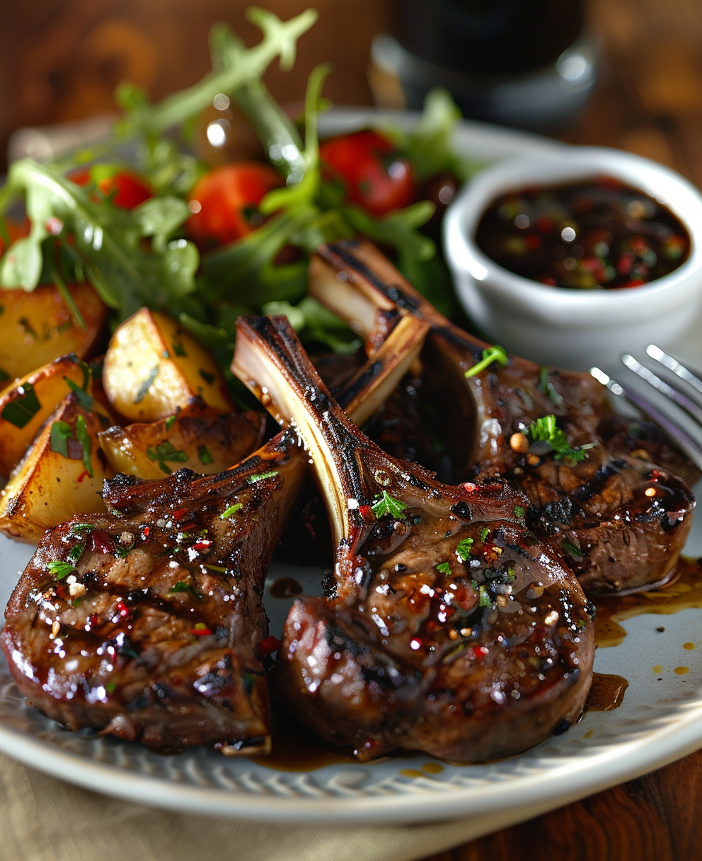 Chuletas de Cordero a la Parrilla