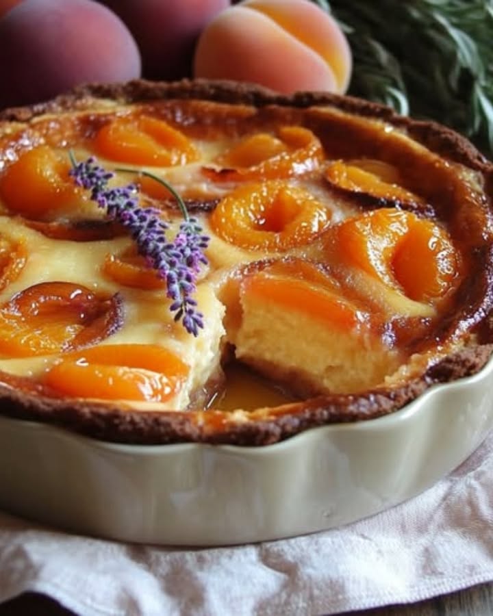 Clafoutis Abricots Lavande