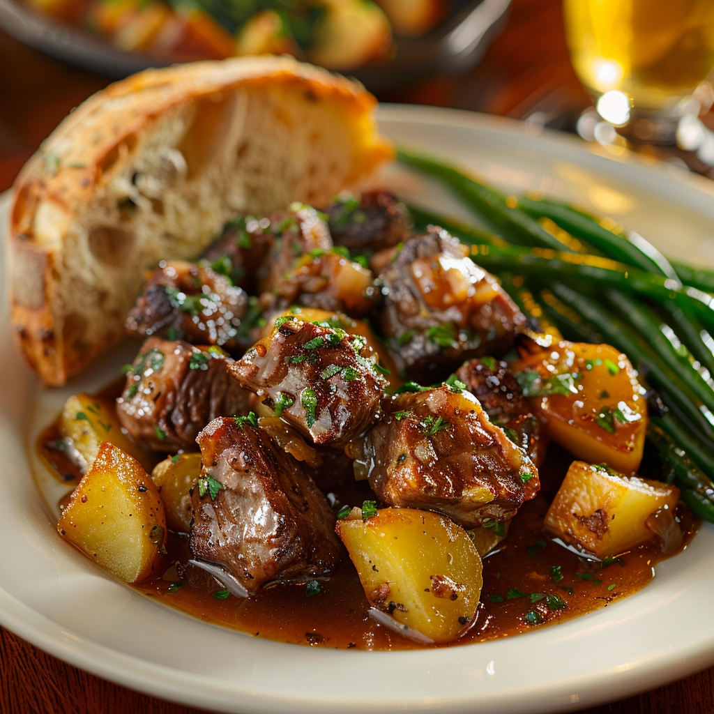 Cordero Guisado con Patatas