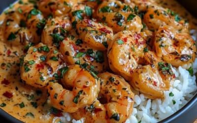 Crevettes Cremosas Picantes: Receta Fácil y Deliciosa