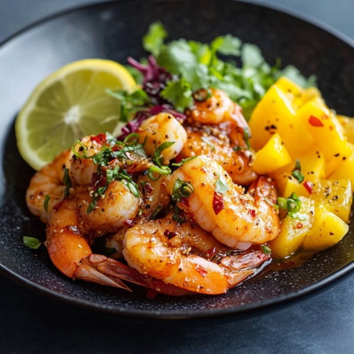 Crevettes Picantes Mangue