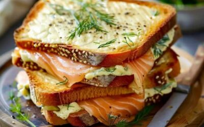 Croque Saumon Boursin: Receta Fácil y Deliciosa