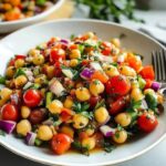 Ensalada Garbanzos Fresca: La Mejor Receta Fácil y Deliciosa