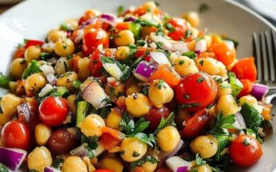 Ensalada Garbanzos Fresca: La Mejor Receta Fácil y Deliciosa