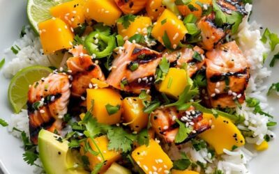 Ensalada Mango Salmón: Receta Fácil y Deliciosa