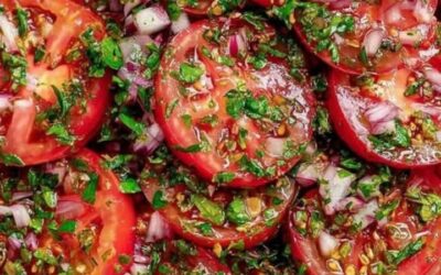 Ensalada Tomates Marinadas: Receta Fácil y Deliciosa
