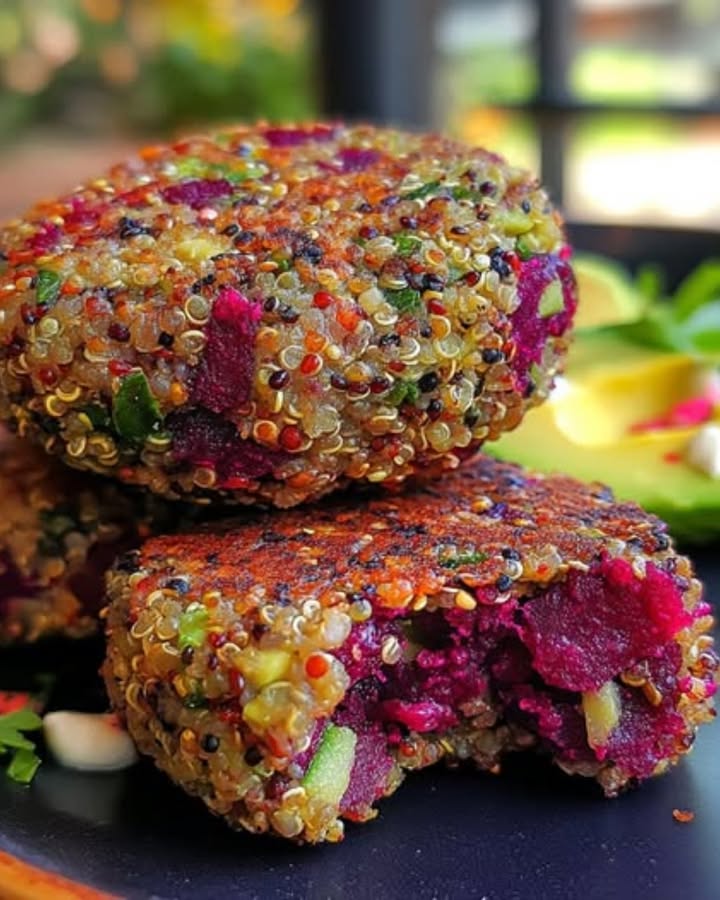 Galettes Quinoa Coloridas