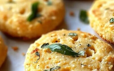 Galletas Garbanzos Parmesano: Receta Fácil y Deliciosa