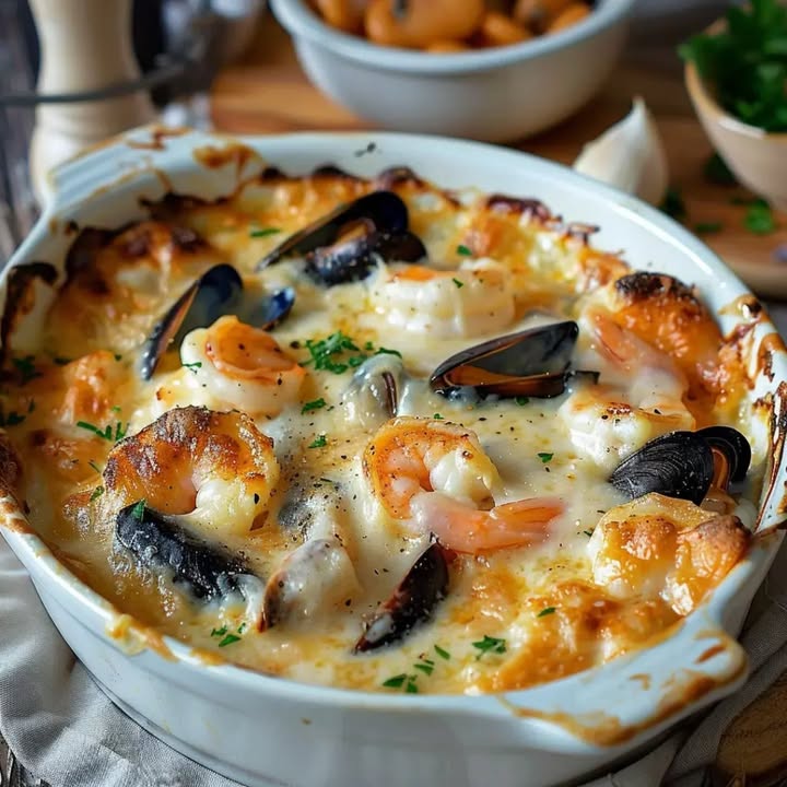 Gratin de Cabillaud Marisco