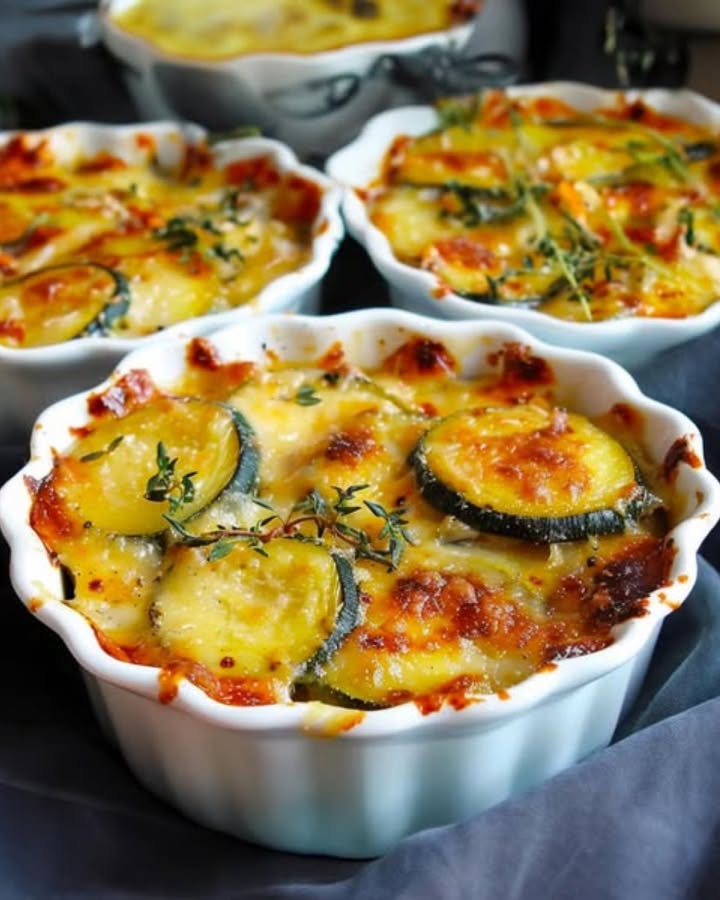 Gratin de Calabacín Casero: Receta Fácil y Deliciosa