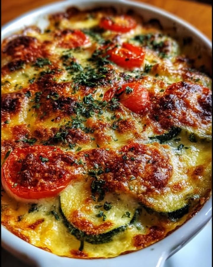 Gratin de Calabacín Sabroso