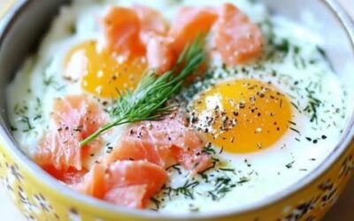 Huevos Cocotte Salmón: Receta Fácil y Deliciosa