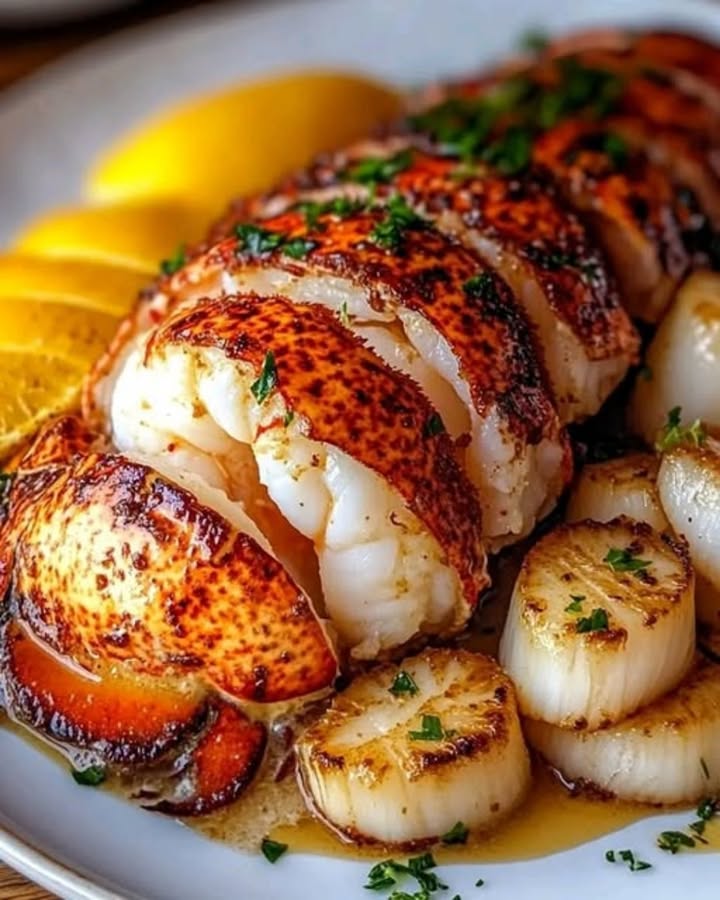 Langosta Deliciosa y Vieiras
