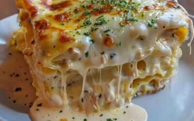 Lasagnes Cremosas Pollo: La Receta Más Fácil y Deliciosa