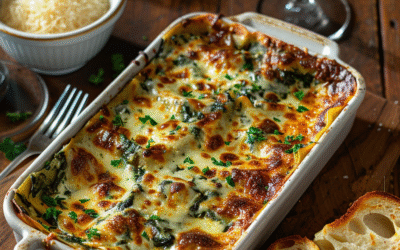 Lasaña de Espinacas y Ricotta: Receta Irresistible y Saludable