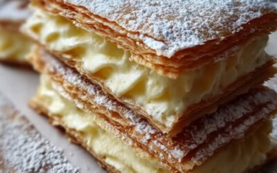 Mille-Feuille Vainilla Crocante: La Receta Más Sabrosa y Fácil