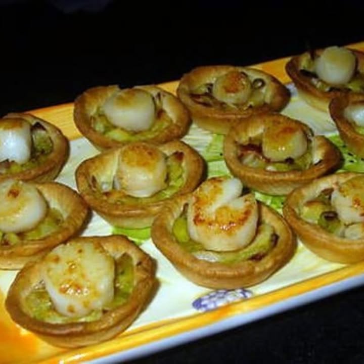 Mini tartelettes gourmet