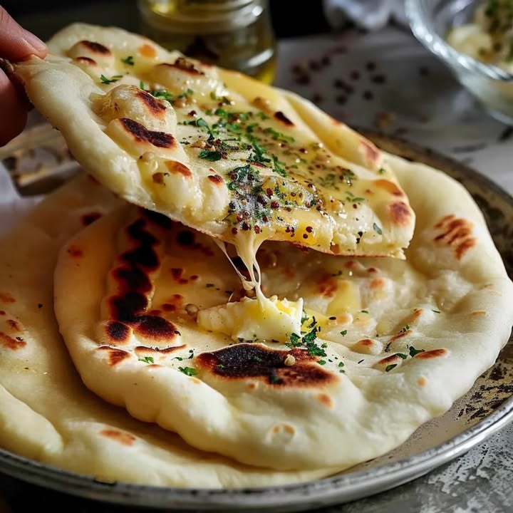 Naan Queso Rápido