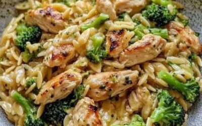 Orzo Pollo Cheddar: La Receta Más Sabrosa y Fácil de Preparar