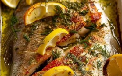 Pescado Horno Aromático: Receta Fácil y Deliciosa
