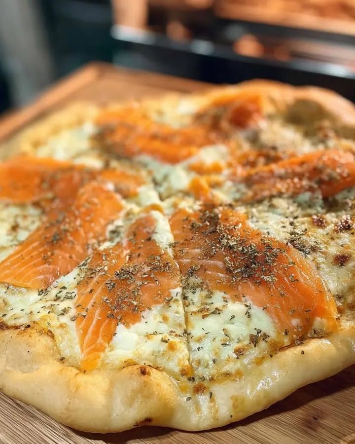 Pizza Salmón Fácil