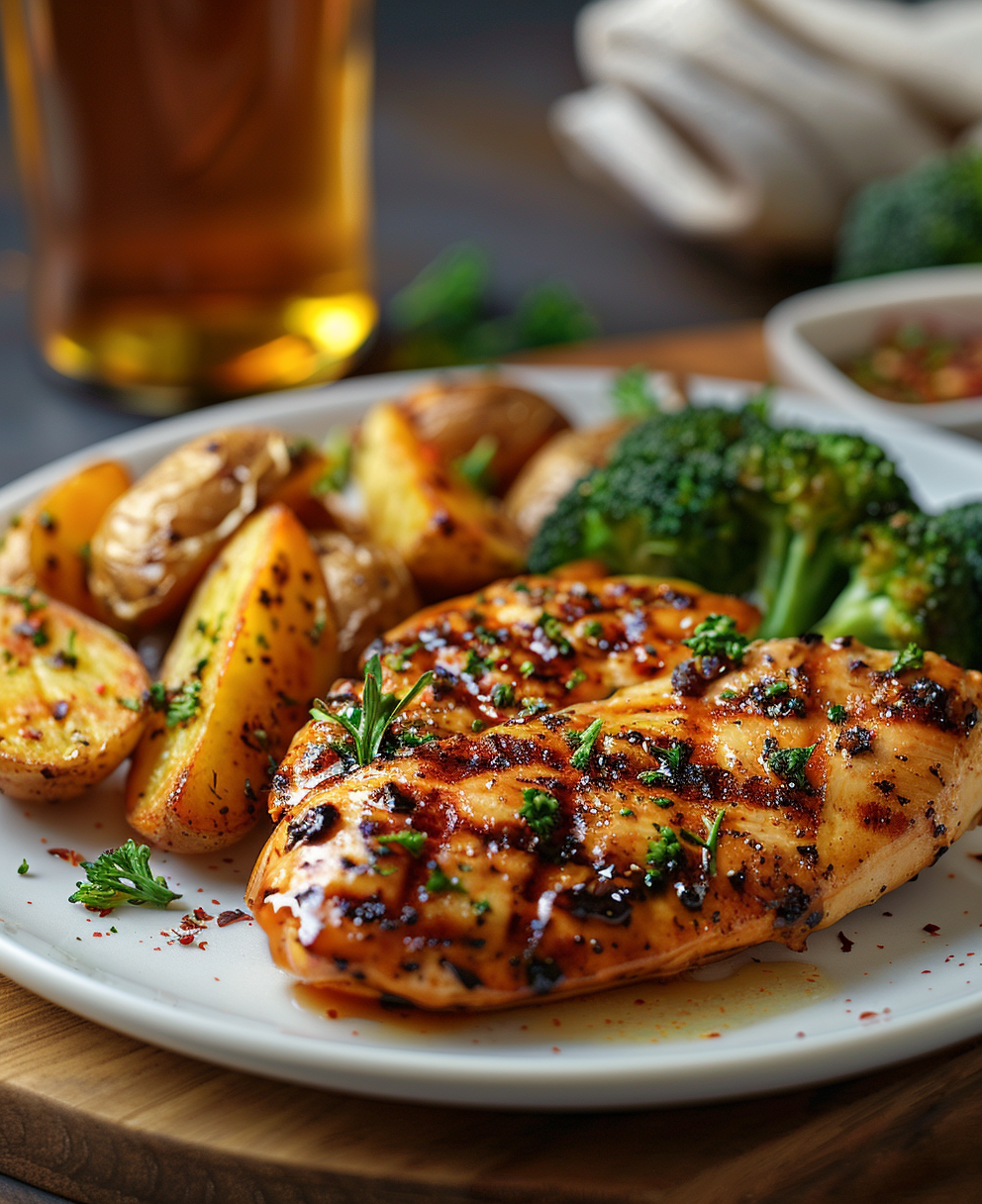 Pollo a la Cerveza
