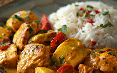 Pollo al Curry: La Receta Secreta que Conquista Paladares
