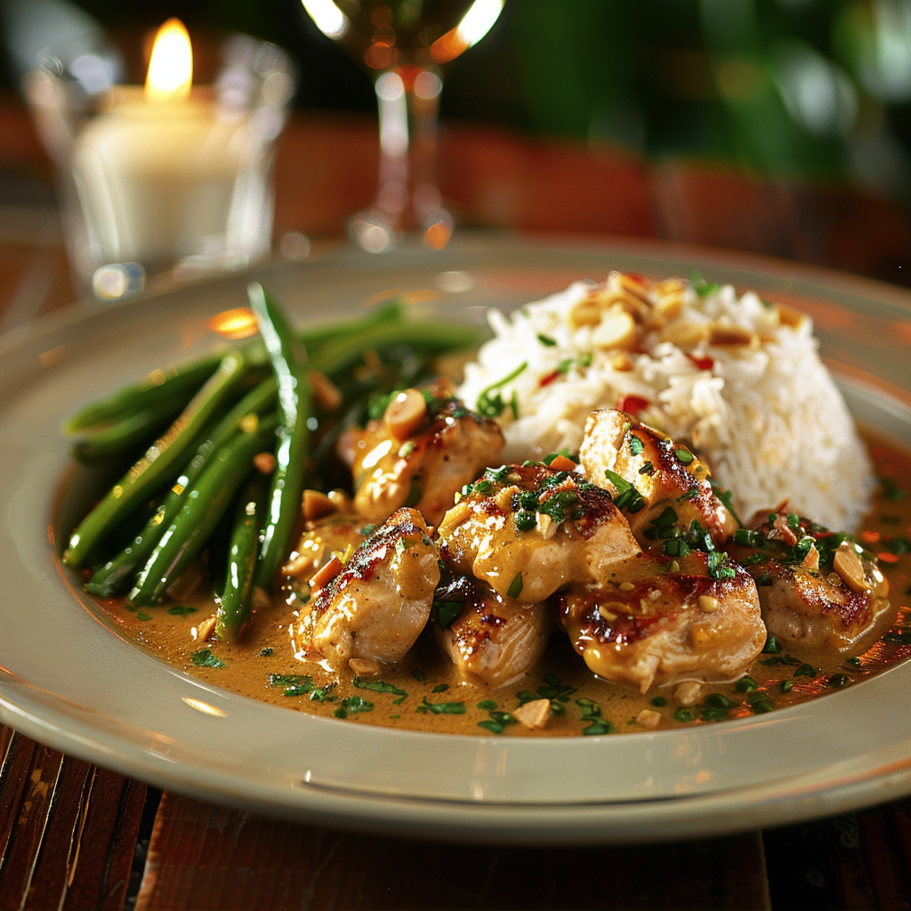 Pollo con Almendras