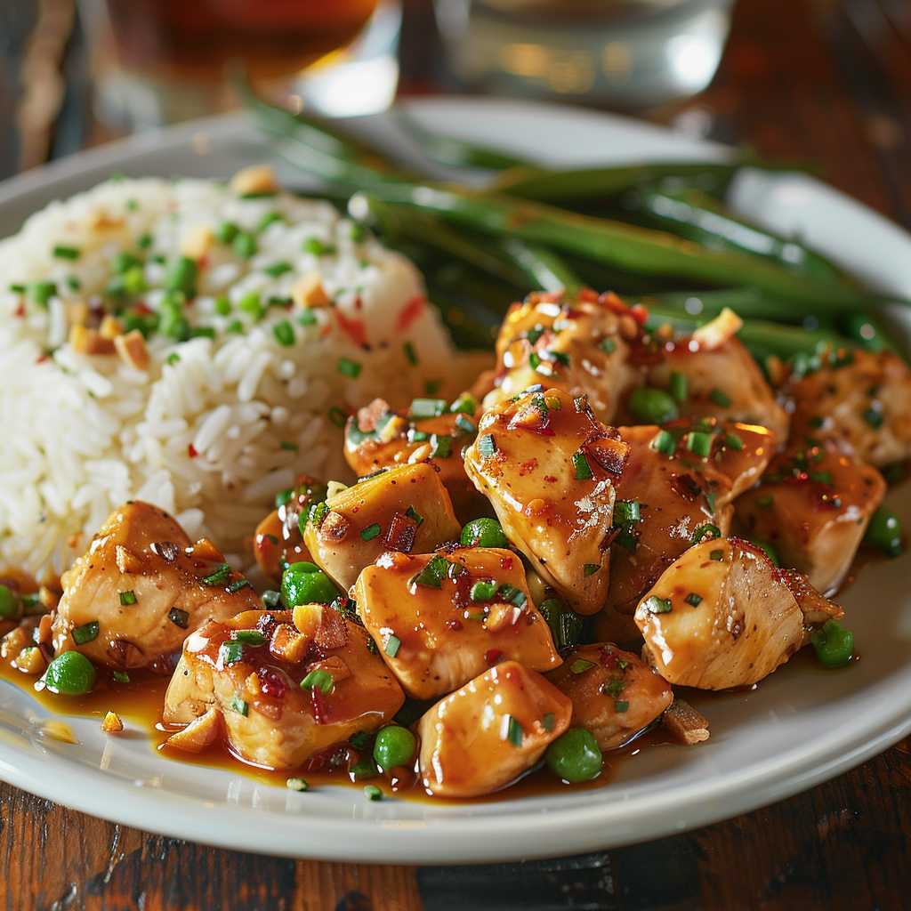 Pollo con Almendras