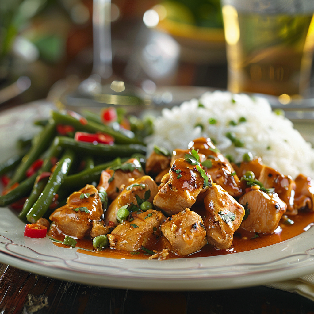 Pollo con Almendras