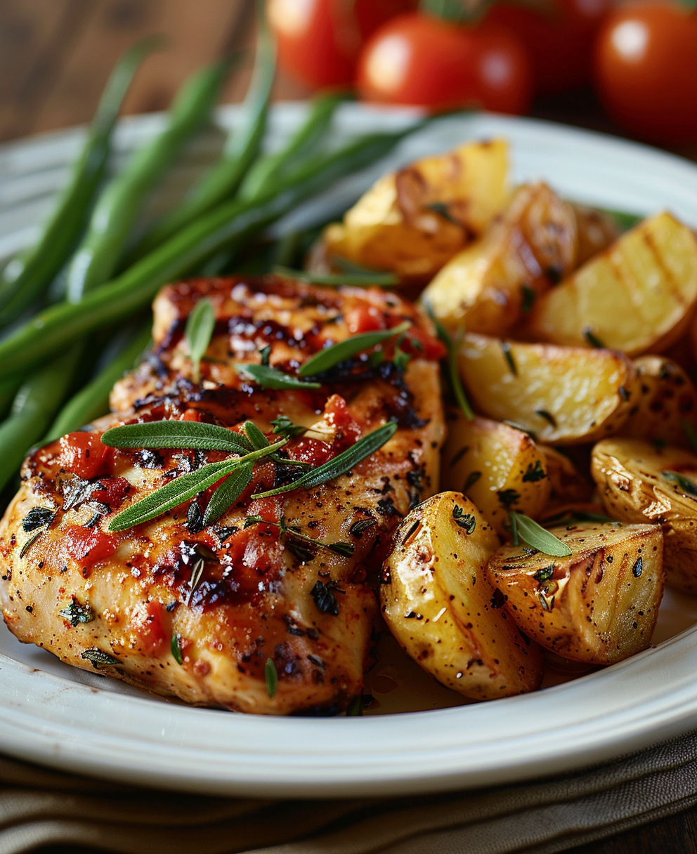 Pollo con Tomate