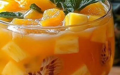 Punch Tropical Refrescante: La Mejor Bebida Para Disfrutar