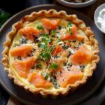 Quiche Salmón Boursin: Receta Fácil y Deliciosa