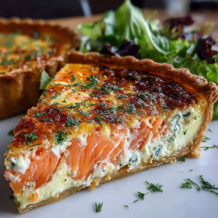 Quiche Salmón Cremosa