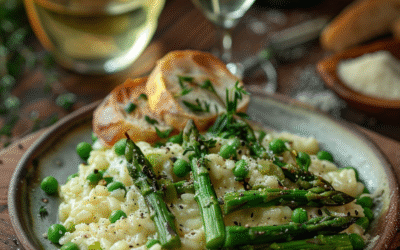 Risotto de Espárragos Verdes: Delicioso y Fácil de Preparar
