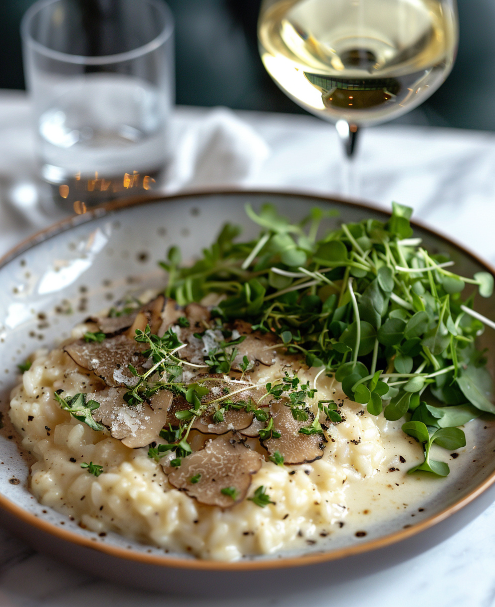 Risotto de Trufa y Parmesano